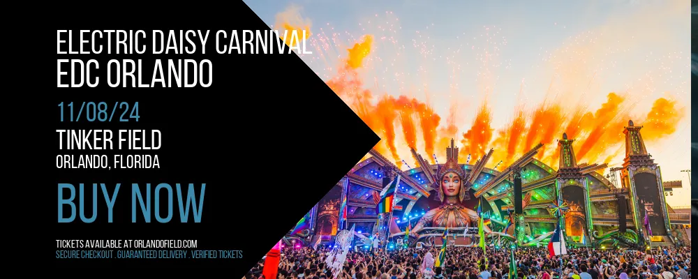 Electric Daisy Carnival - EDC Orlando - 3 Day Pass at Tinker Field